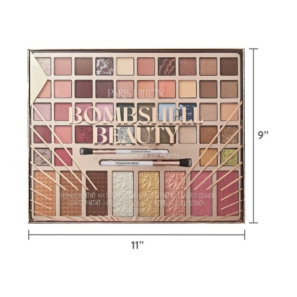 Paris Hilton Bombshell Beauty Eyeshadow Palette - Vibrant Shades - Picture 2 of 4
